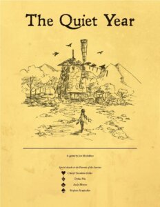 The Quiet Year board game cover