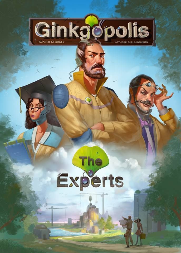 Ginkgopolis: The Experts board game cover