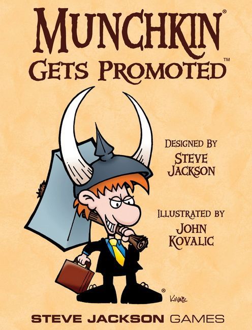 Munchkin Gets Promoted board game cover