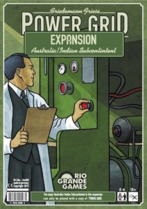 Power Grid: Australia & Indian Subcontinent board game cover