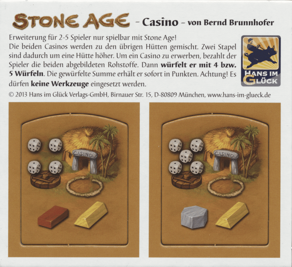 Stone Age: Casino board game cover