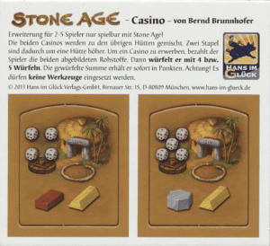 Stone Age: Casino board game cover