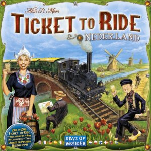 Ticket to Ride Map Collection 4: Nederland board game cover
