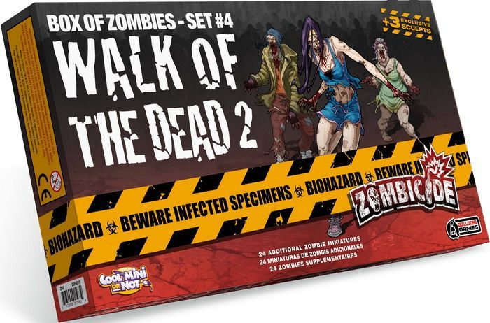 Zombicide: Box of Zombies – Set #4: Walk of the Dead 2 board game cover