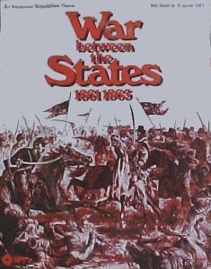 War Between The States 1861-1865 board game cover