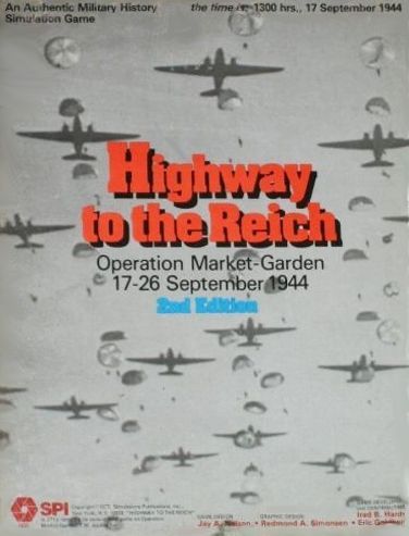 Highway to the Reich: Operation Market-Garden 17-26 September 1944 board game cover
