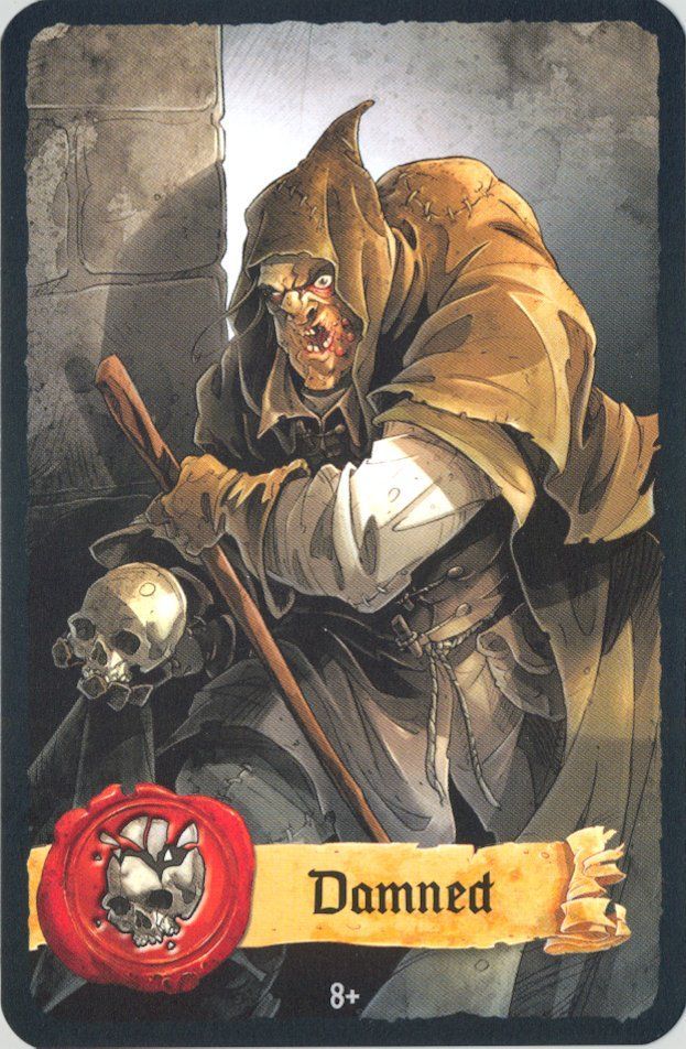Mascarade: The Damned board game cover
