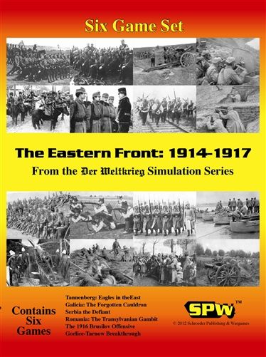 The Eastern Front: 1914-1917 board game cover