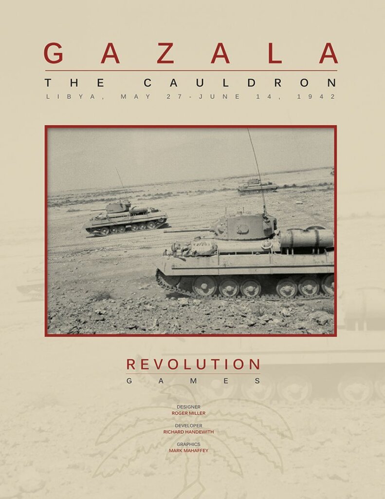 Gazala: The Cauldron board game cover