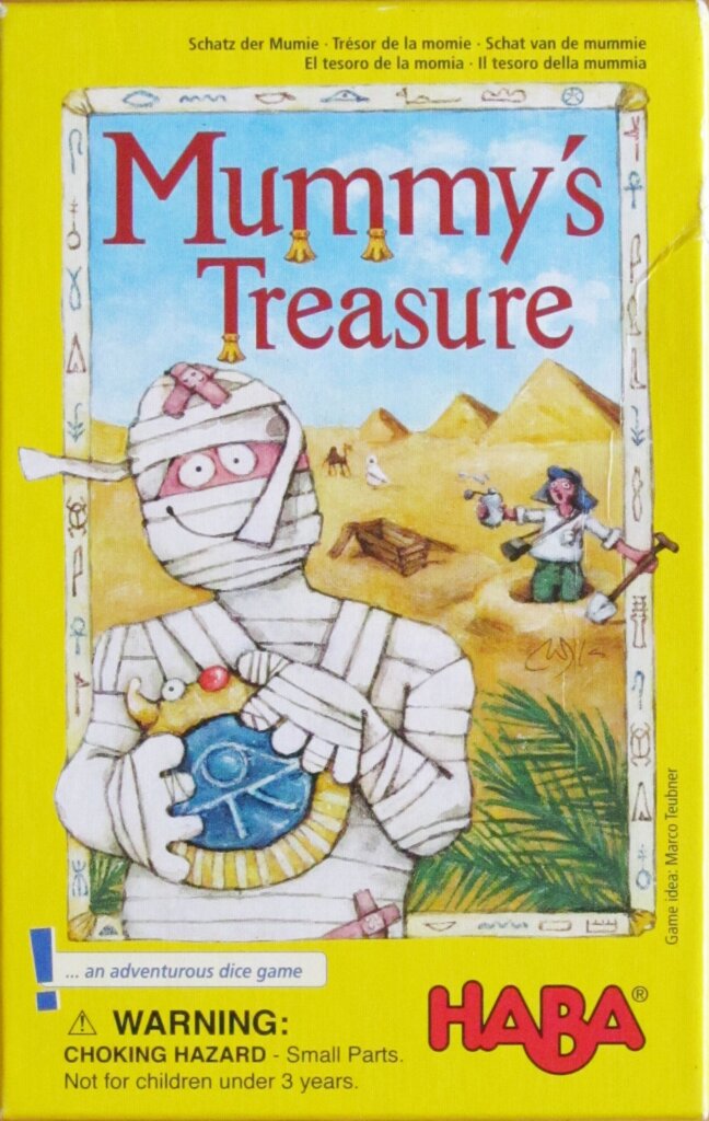 Mummy’s Treasure board game cover