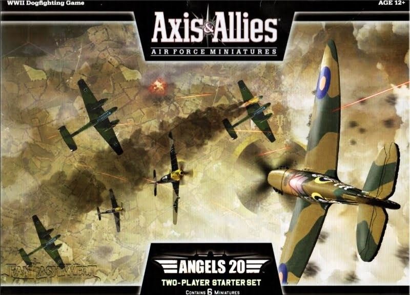 Axis & Allies Air Force Miniatures: Angels 20 board game cover