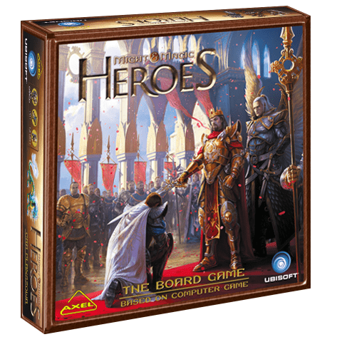 Might & Magic Heroes board game cover