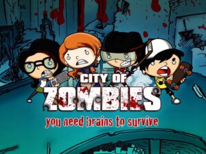 City of Zombies board game cover