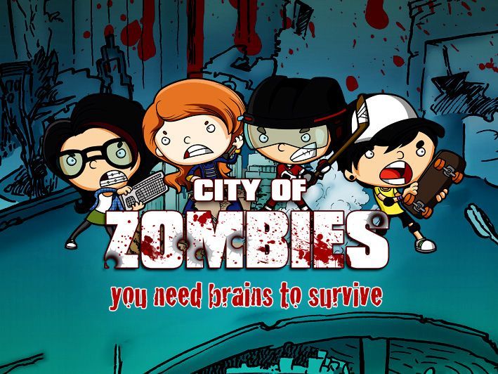 City of Zombies board game cover