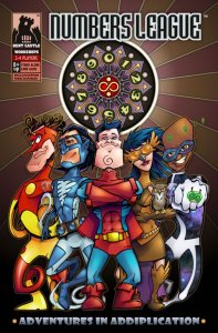 Numbers League: Adventures in Addiplication board game cover