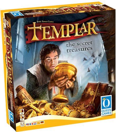 Templar: The Secret Treasures board game cover