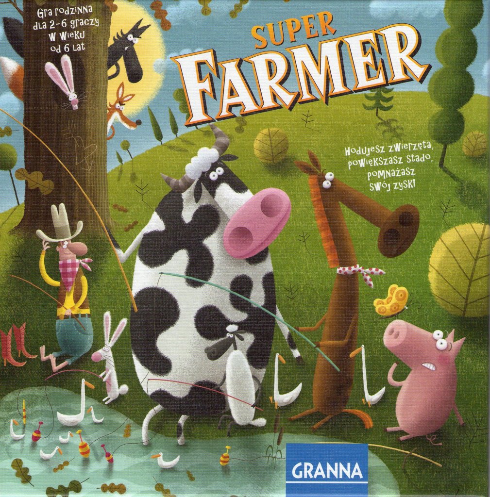 Super Farmer board game cover