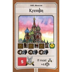 Nations: Kremlin promo card board game cover