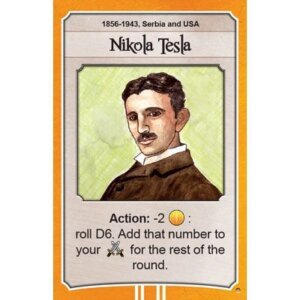 Nations: Nicola Tesla promo card board game cover