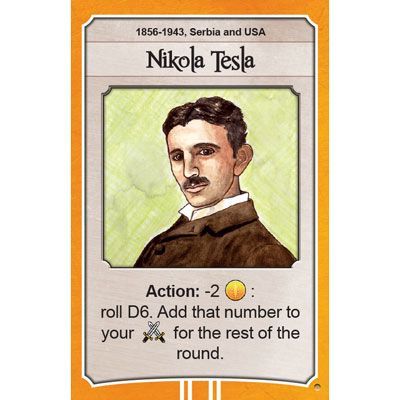 Nations: Nicola Tesla promo card board game cover