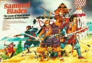 Samurai Blades: The Game of Man-to-Man Combat in Feudal Japan board game cover
