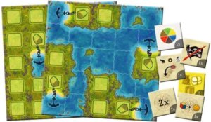 Amerigo Queenie 2: Cove Island, Bay Island & New Progress Tokens board game cover