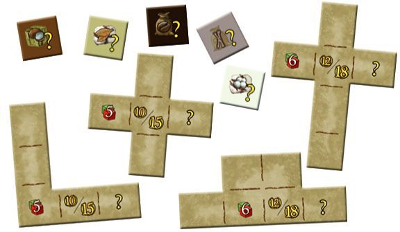 Amerigo Queenie 3: Special Production Buildings and Tokens board game cover