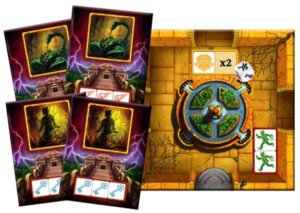 Escape: The Curse of the Temple – Queenie 4: The Fountain board game cover