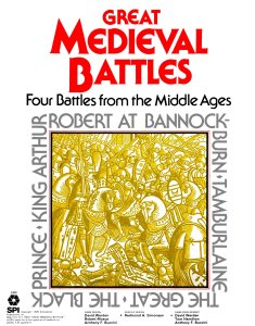 Great Medieval Battles: Four Battles from the Middle Ages board game cover