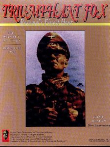 Triumphant Fox: Rommel’s Finest Hour  – The Gazala Battles May-June 1942 board game cover