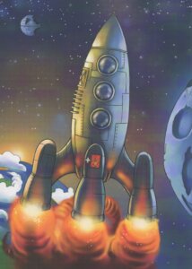 Rampage: The Space Cowboys board game cover