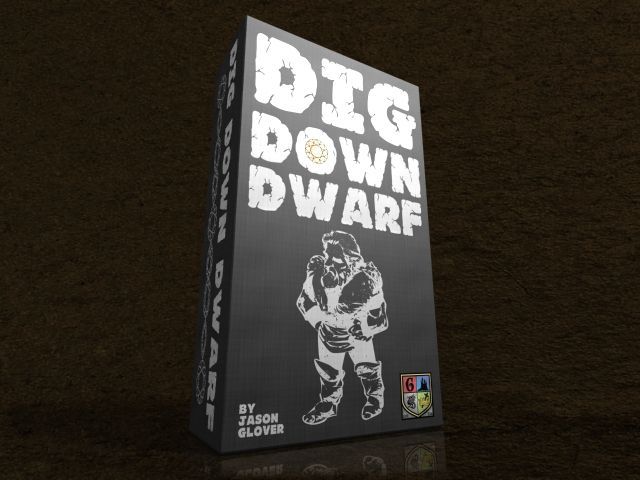 Dig Down Dwarf board game cover