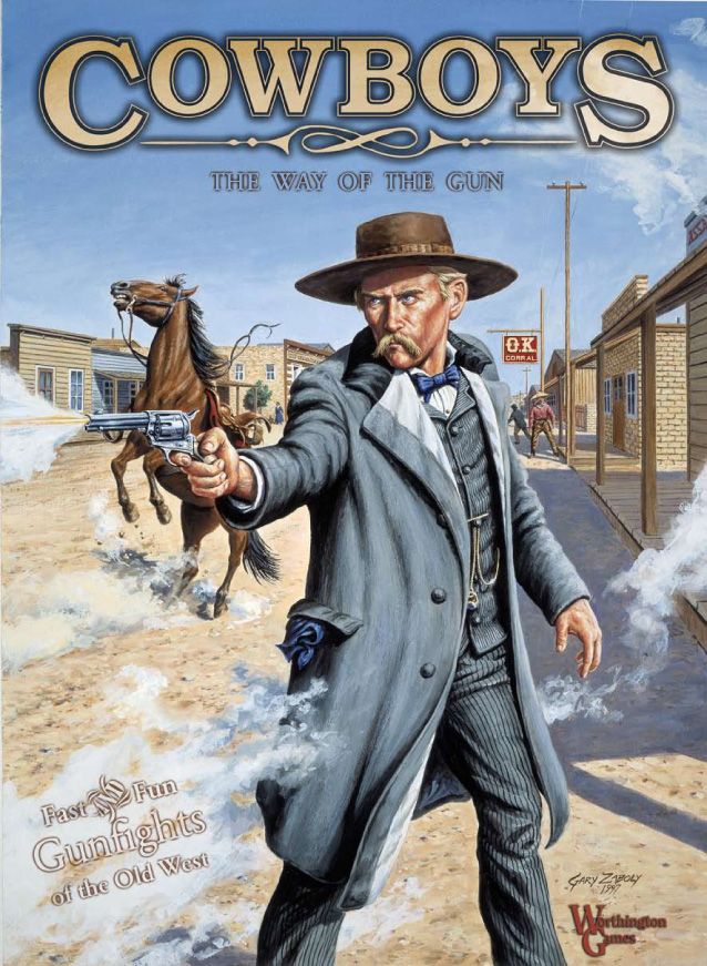 Cowboys: The Way of the Gun board game cover