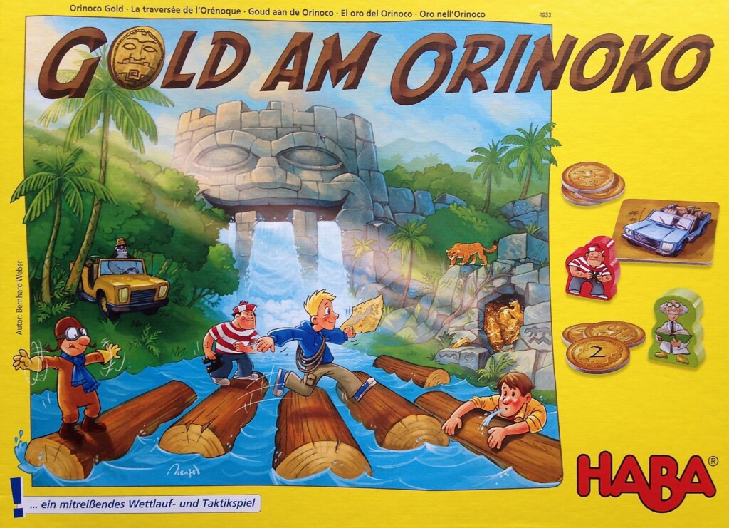 Gold am Orinoko board game cover