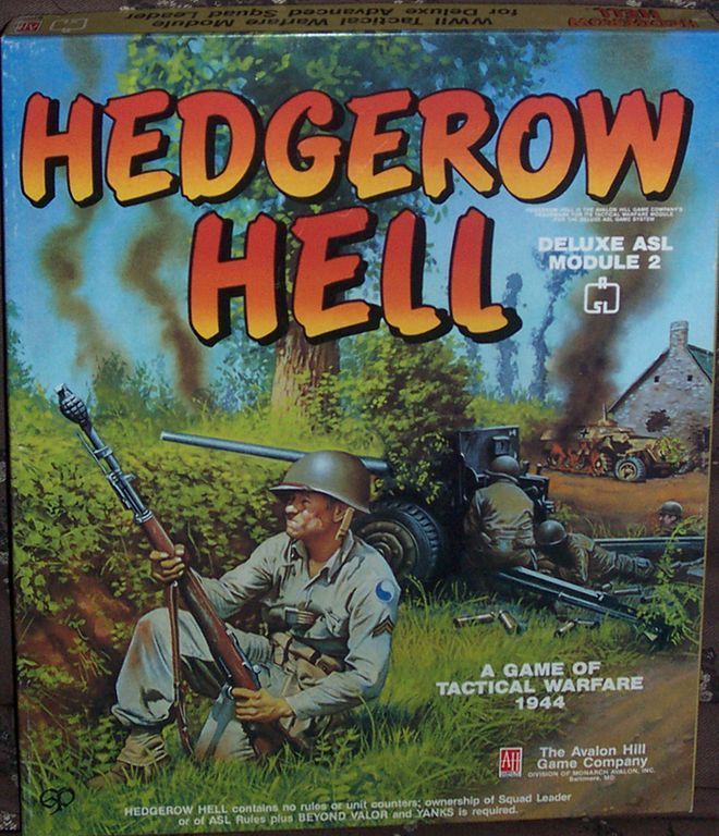 Hedgerow Hell: ASL Deluxe Module 2 board game cover