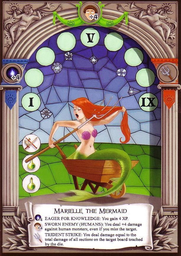 Dungeon Fighter: Marielle, the Mermaid board game cover