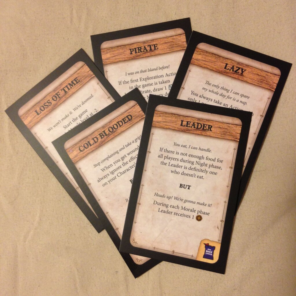 Robinson Crusoe: Adventures on the Cursed Island – Trait Cards II board game cover