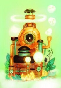 Dixit: Origins – “La Machine à rêves” Promo Card board game cover