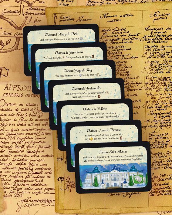 Legacy: The Testament of Duke de Crecy – Extra Mansion Cards board game cover