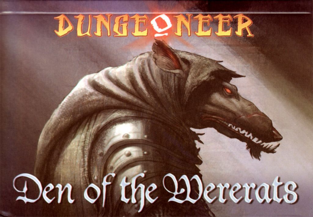 Dungeoneer: Den of the Wererats board game cover