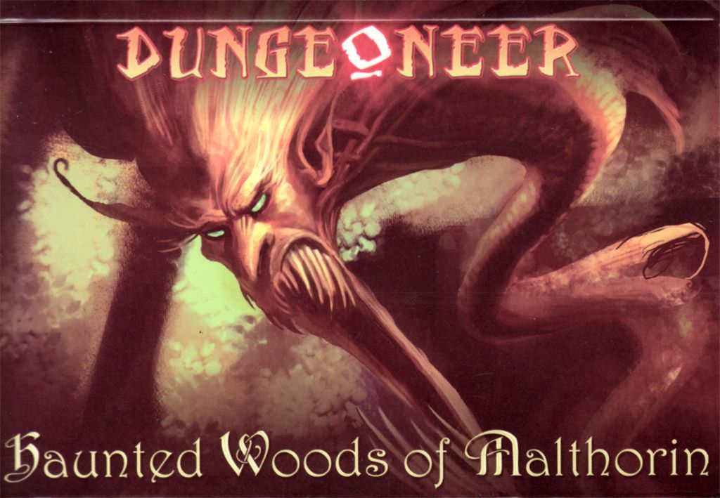 Dungeoneer: Haunted Woods of Malthorin board game cover