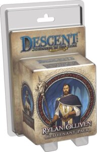 Descent: Journeys in the Dark (Second Edition) – Rylan Olliven Lieutenant Pack board game cover