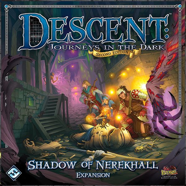 Descent: Journeys in the Dark (Second Edition) – Shadow of Nerekhall board game cover