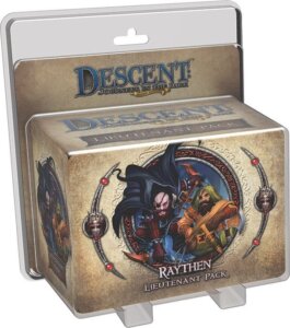 Descent: Journeys in the Dark (Second Edition) – Raythen Lieutenant Pack board game cover