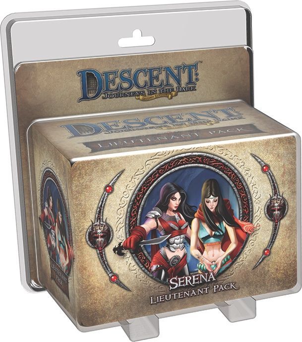 Descent: Journeys in the Dark (Second Edition) – Serena Lieutenant Pack board game cover