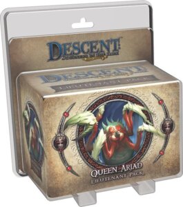 Descent: Journeys in the Dark (Second Edition) – Queen Ariad Lieutenant Pack board game cover