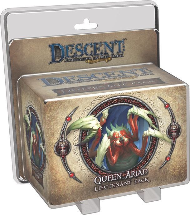 Descent: Journeys in the Dark (Second Edition) – Queen Ariad Lieutenant Pack board game cover