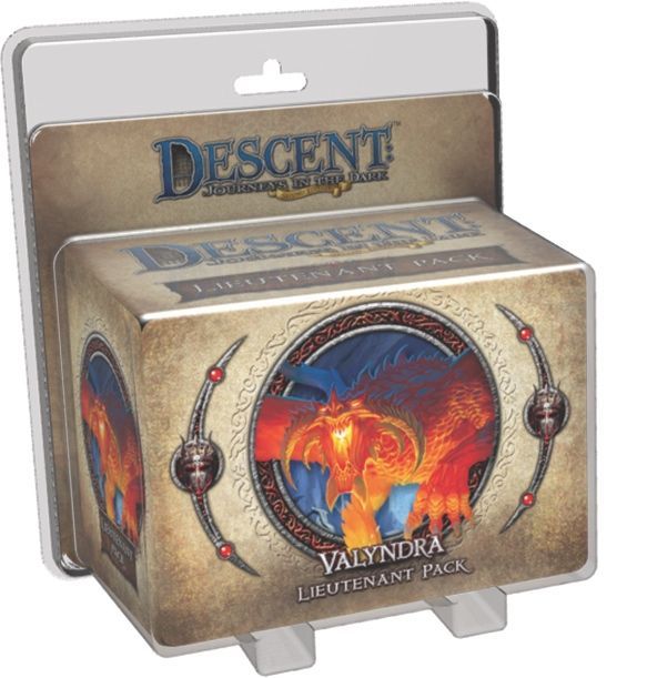 Descent: Journeys in the Dark (Second Edition) – Valyndra Lieutenant Pack board game cover