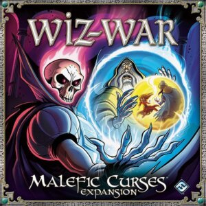 Wiz-War: Malefic Curses board game cover