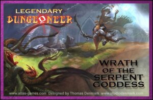 Legendary Dungeoneer: Wrath of the Serpent Goddess board game cover